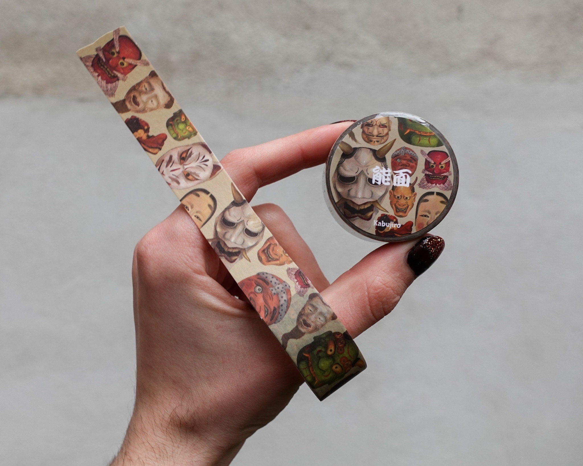 kabujiro-washi-tape-set-japan-food-festival-masken-3x10m image 3
