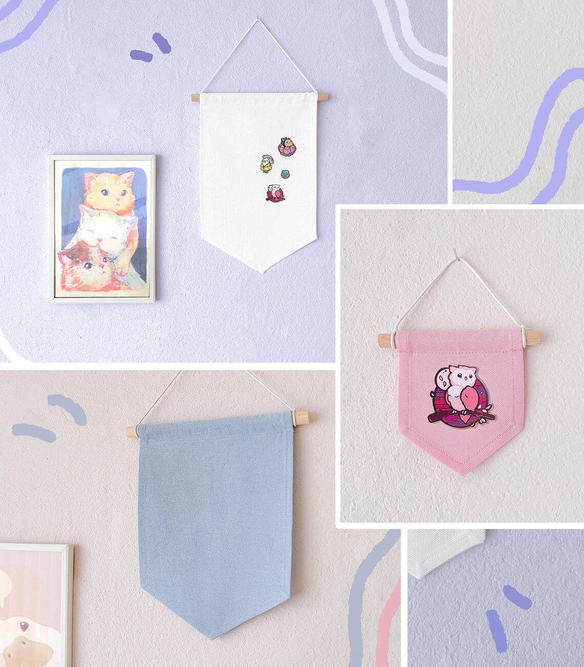 miamouz-pin-banner-pinboard-baumwolle-grau-21x30-large image 7
