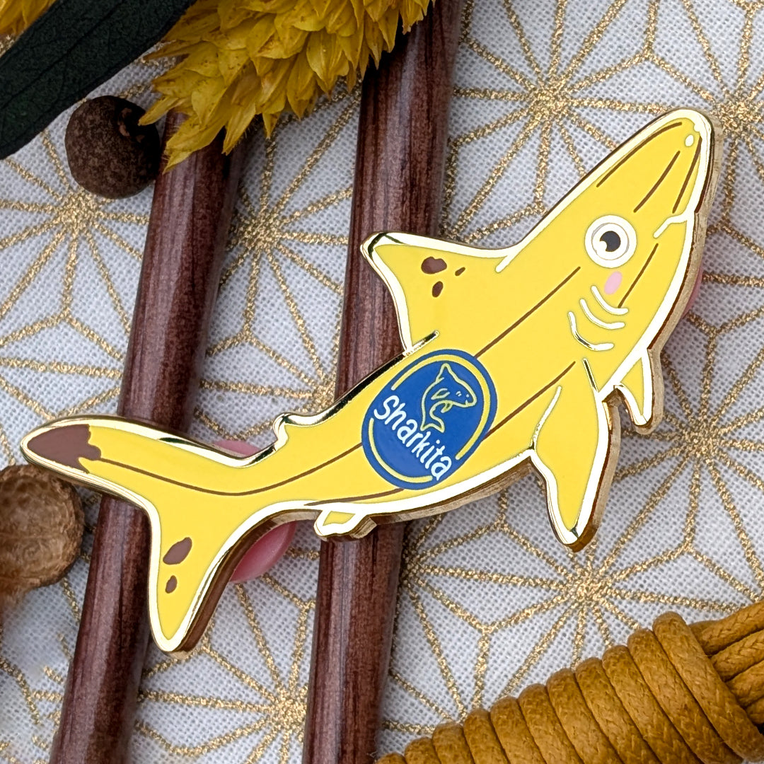 katzenjammerpins-hard-enamel-pins-sharkita-pin-gold-samurai image 1