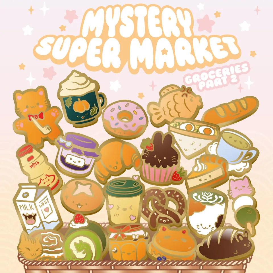 katzenjammerpins-super-market-blind-bag-groceries-pin image 1