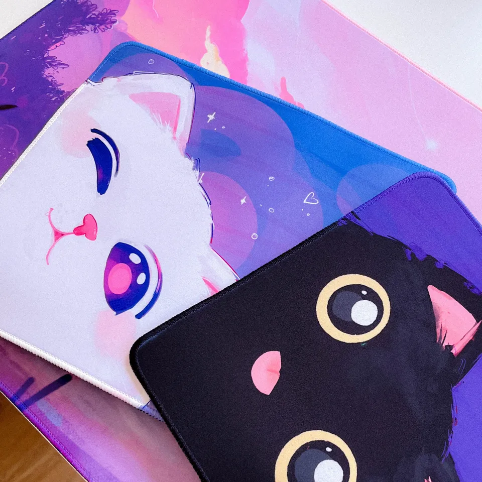 miamouz-mouse-pads-wei-e-katze-mauspad-30x25-cm-kawaii image 1