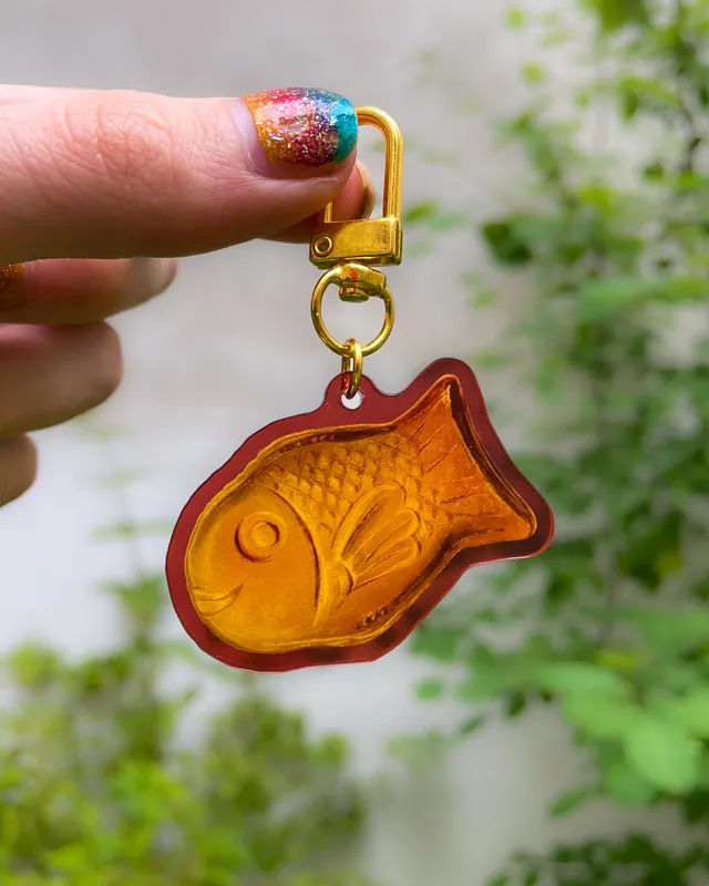kabujiro-taiyaki-acryl-charm-anh-nger-5cm-beidseitig image 1