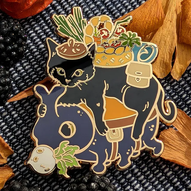 katzenjammerpins-solar-punk-cat-emaille-pin-dokomi-limitiert image 1