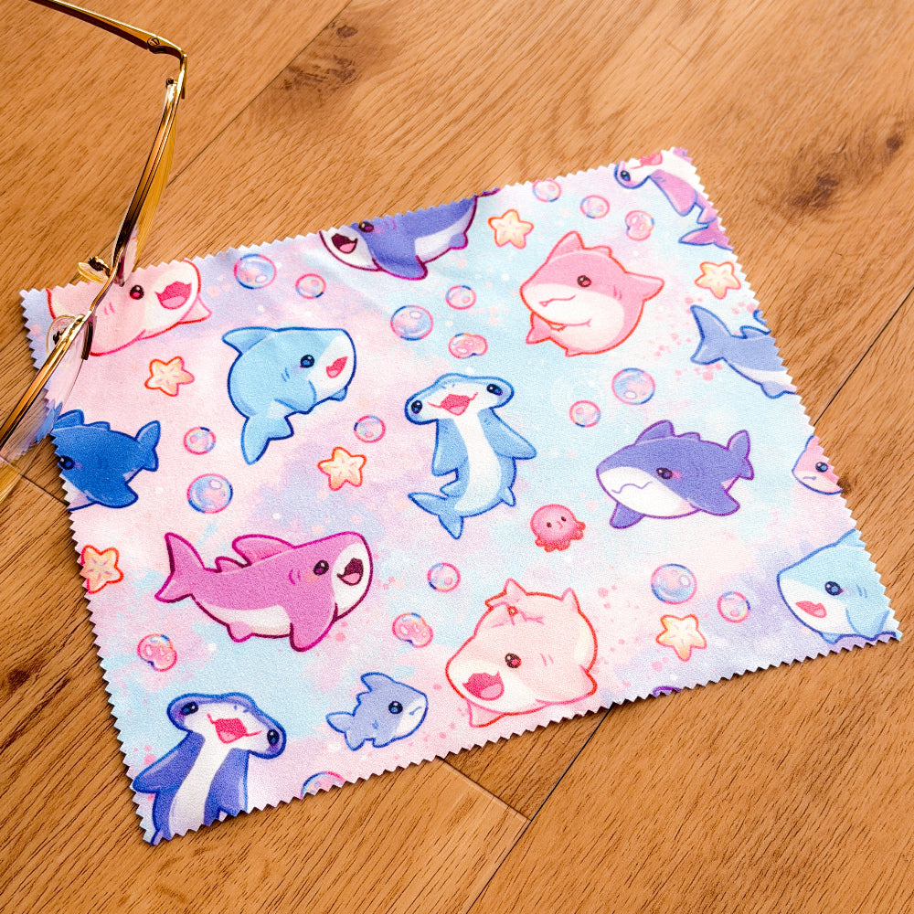 miamouz-microfiber-cloth-sharks-mikrofasertuch-15x18-hai image 1