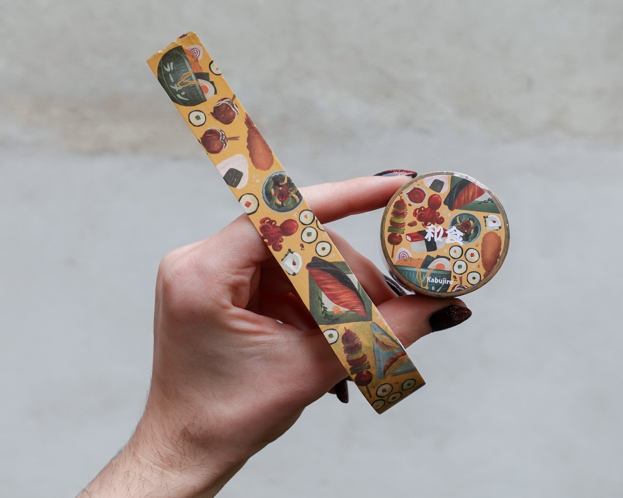 kabujiro-washi-tapes-washoku-masking-tape-japan-essen-20mm image 4