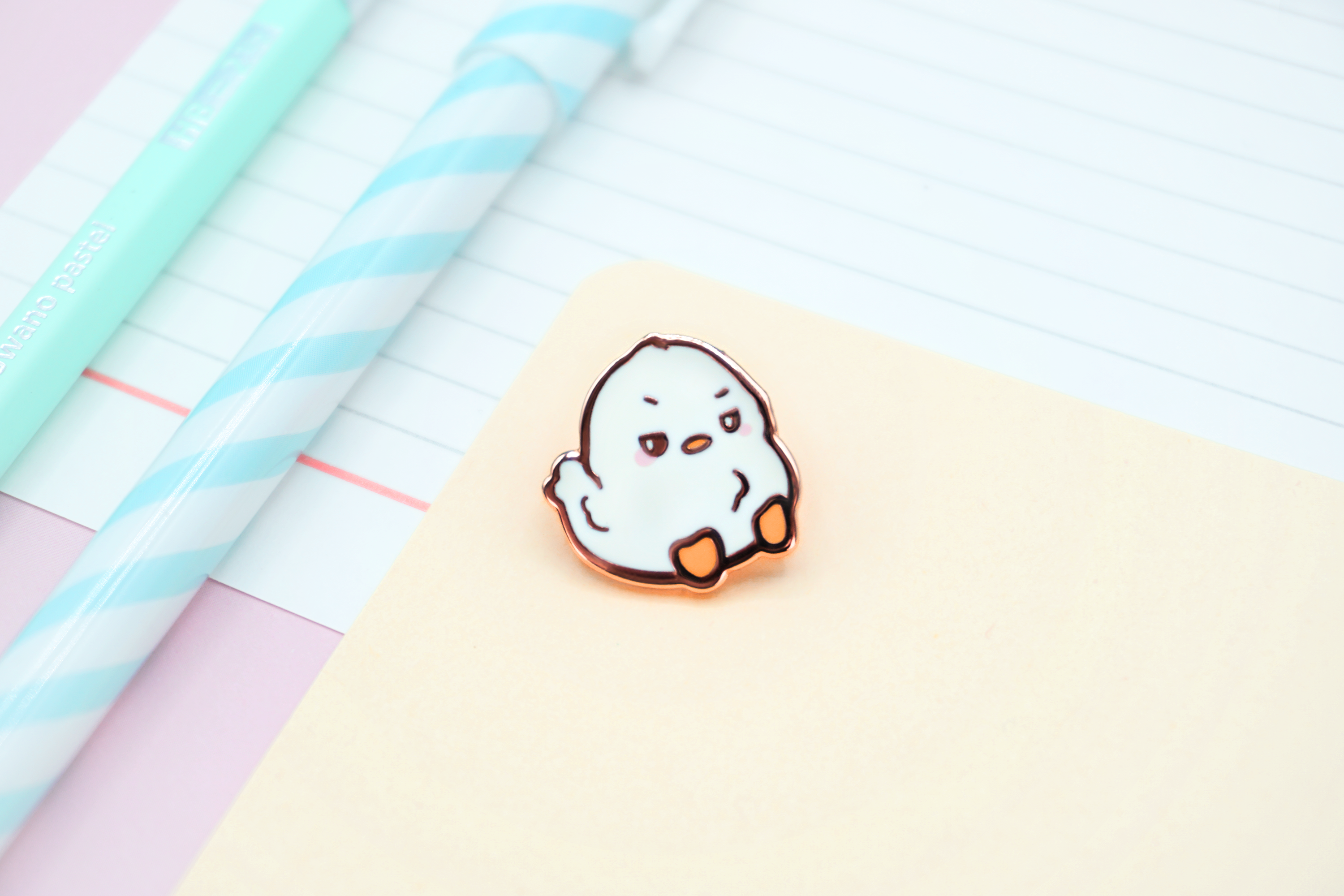 miamouz-grumpy-duck-emaille-pin-19-mm-wei-e-ente image 2