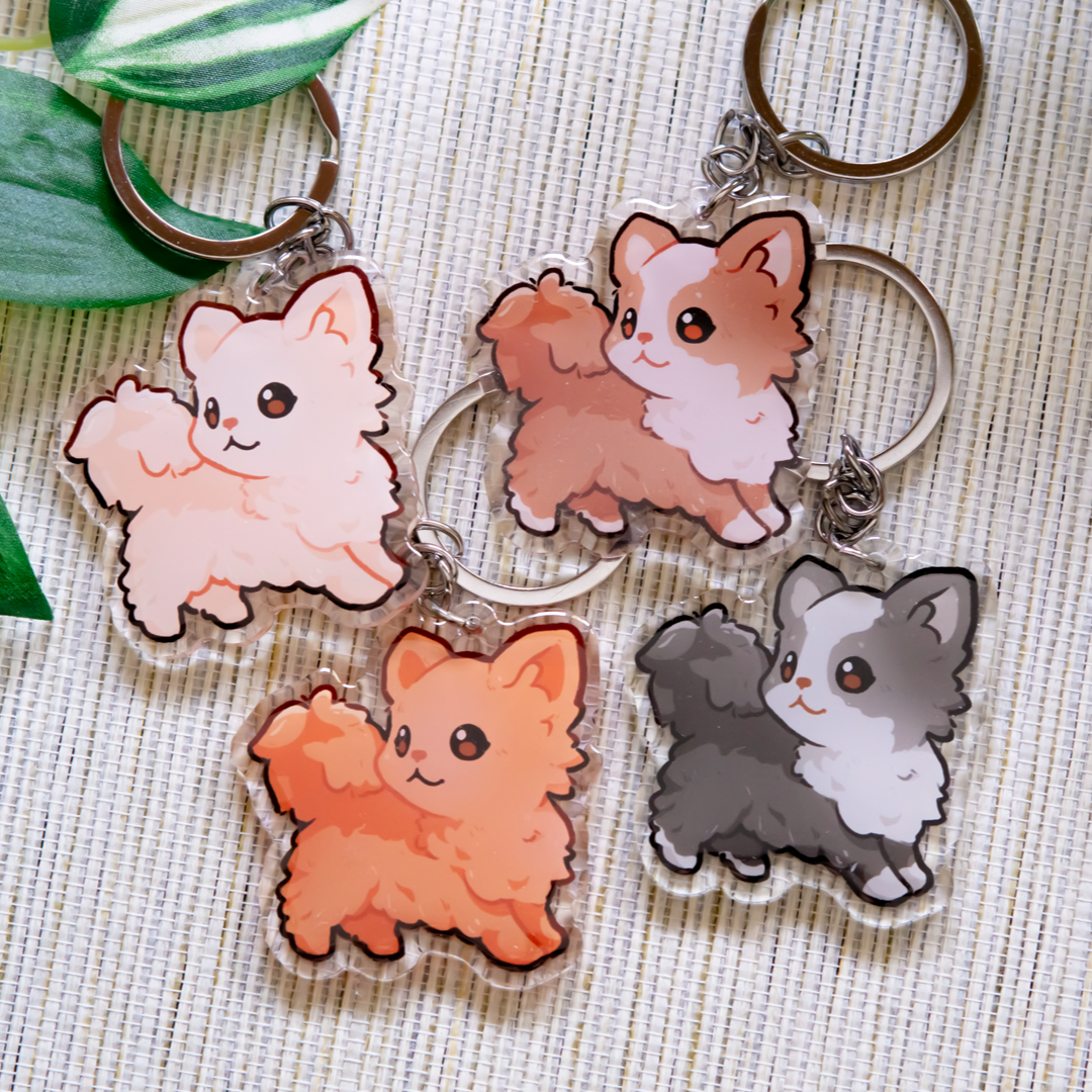 miamouz-keychains-chihuahua-schl-sselanh-nger-sand-acryl image 1