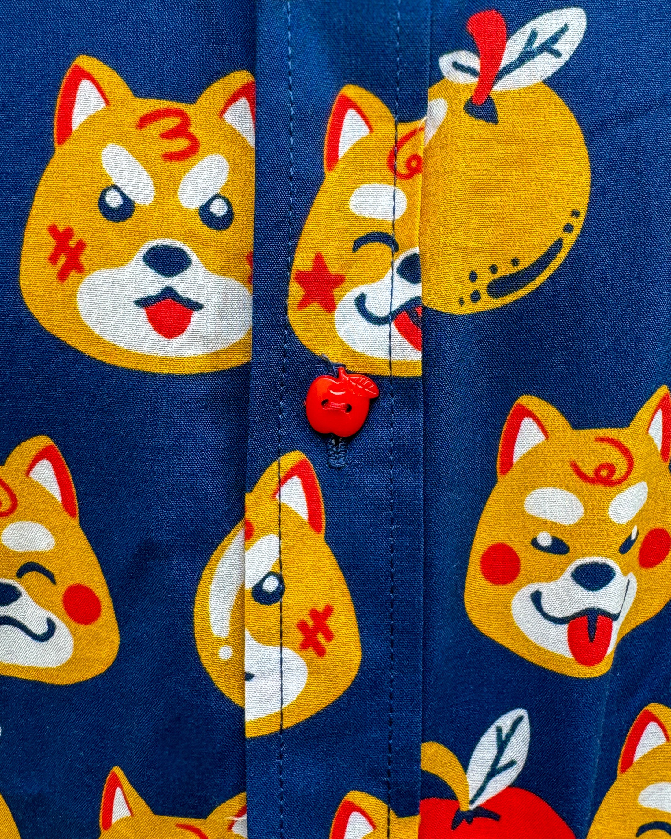 kabujiro-apple-shiba-button-up-hemd-shiba-hund image 2
