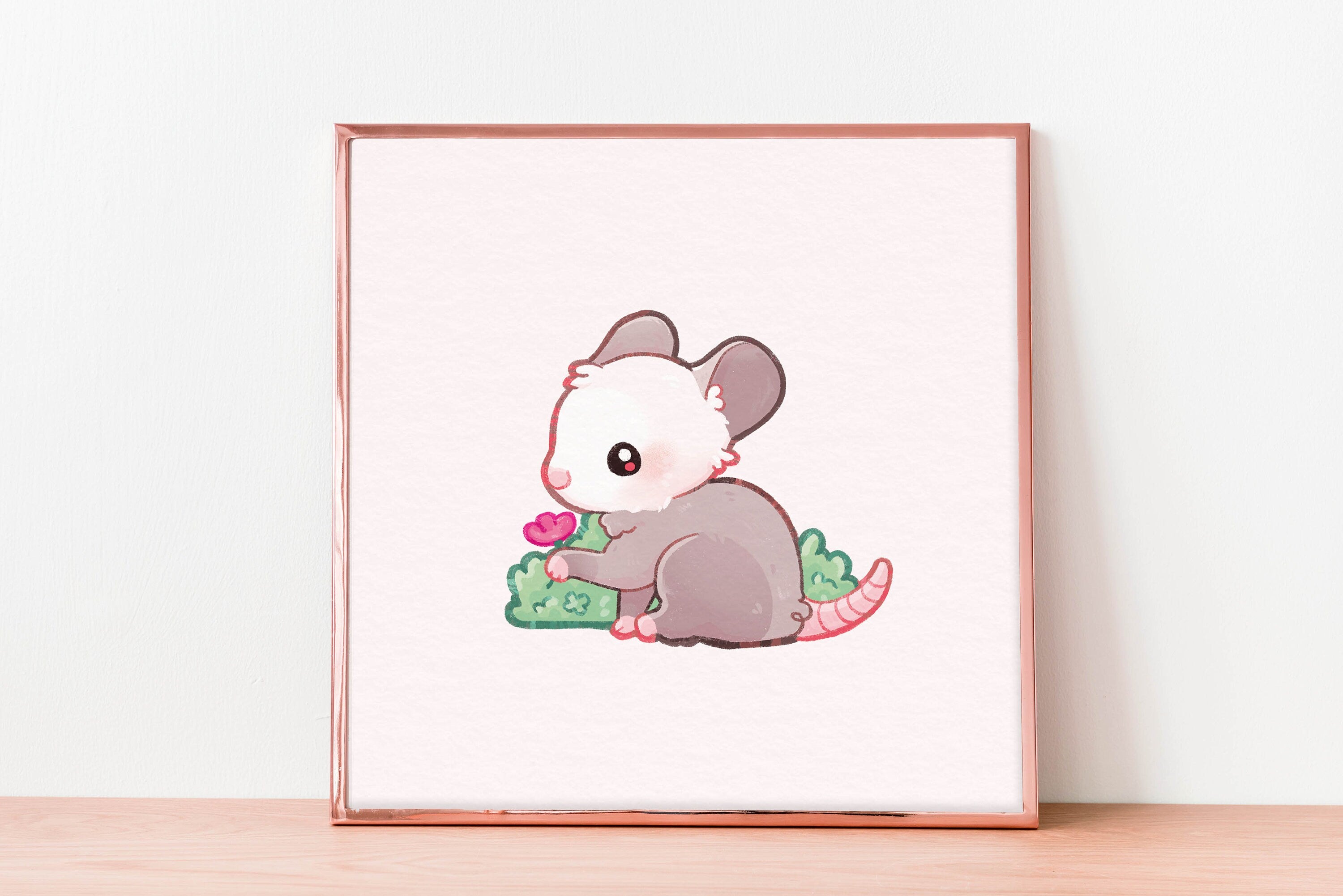 miamouz-opossum-15x15-artprint-pastell-14-8-cm-kinderzimmer image 5