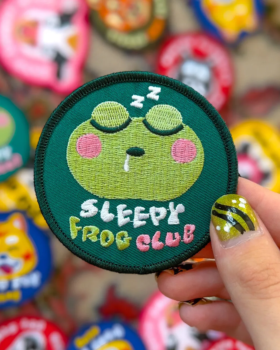 kabujiro-patches-sleepy-frog-club-aufn-her-zum-aufb-geln image 1