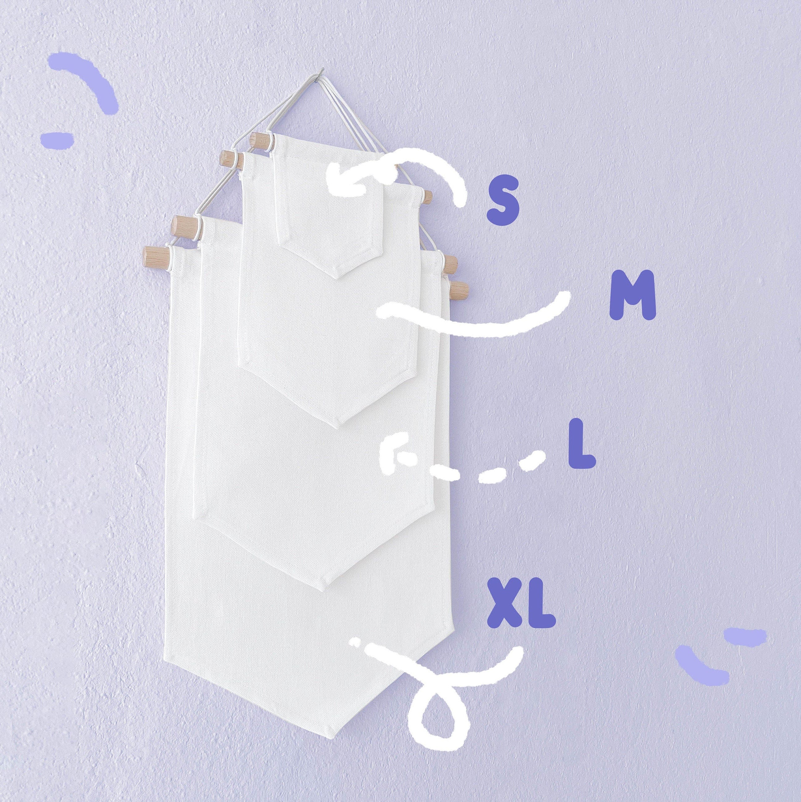 miamouz-pin-banner-wei-baumwolle-klein-12x10cm-handmade image 6