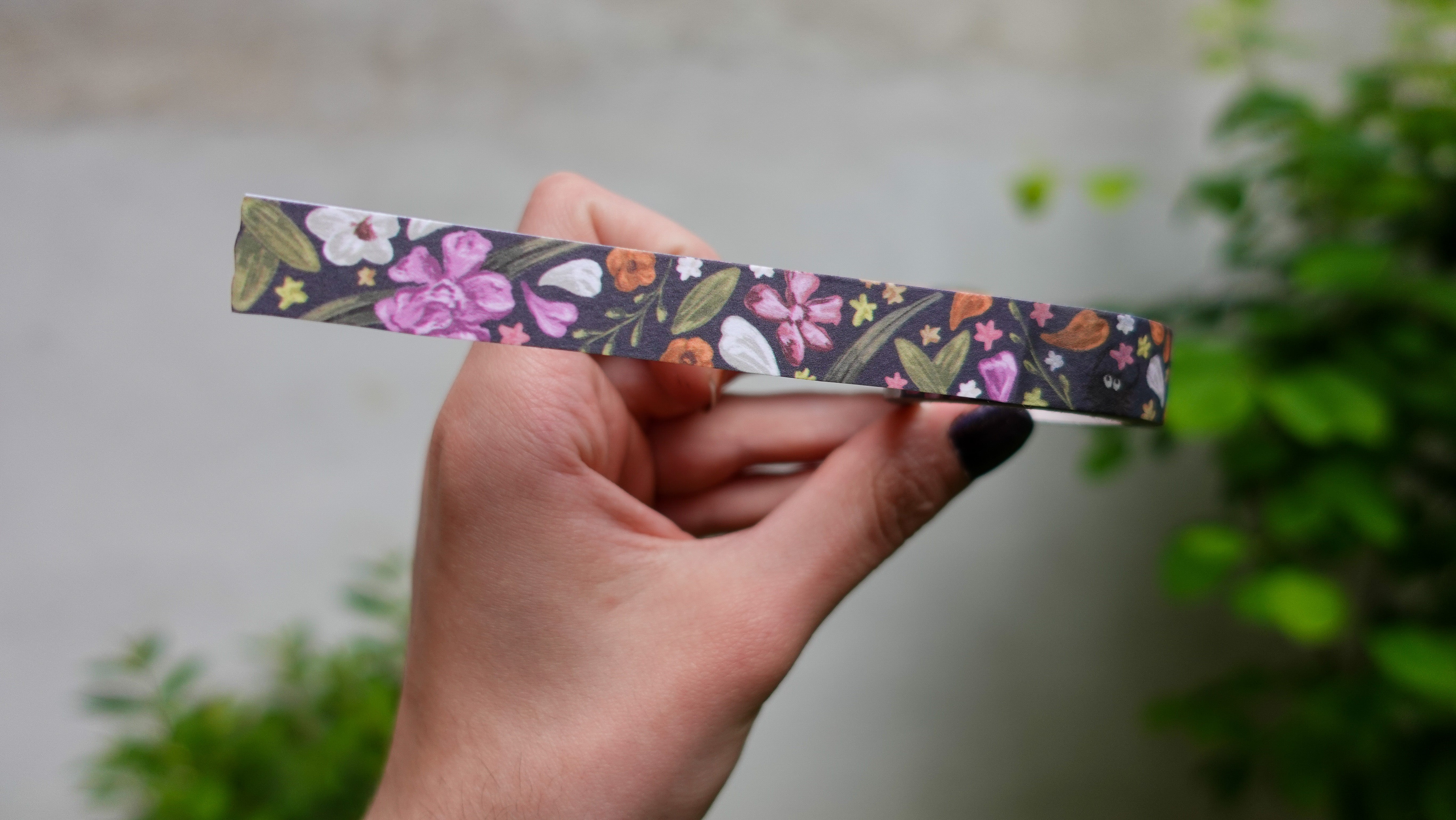 kabujiro-spirit-florals-washi-tape-15mm-x-10m-blumen image 2