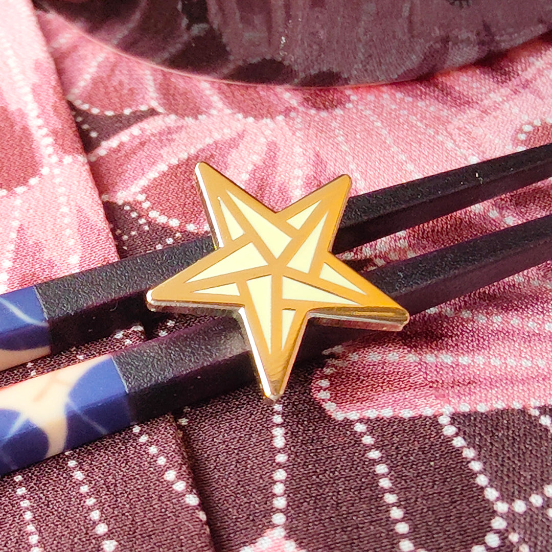 katzenjammerpins-origami-star-emaille-pin-rainbow-pastel image 7