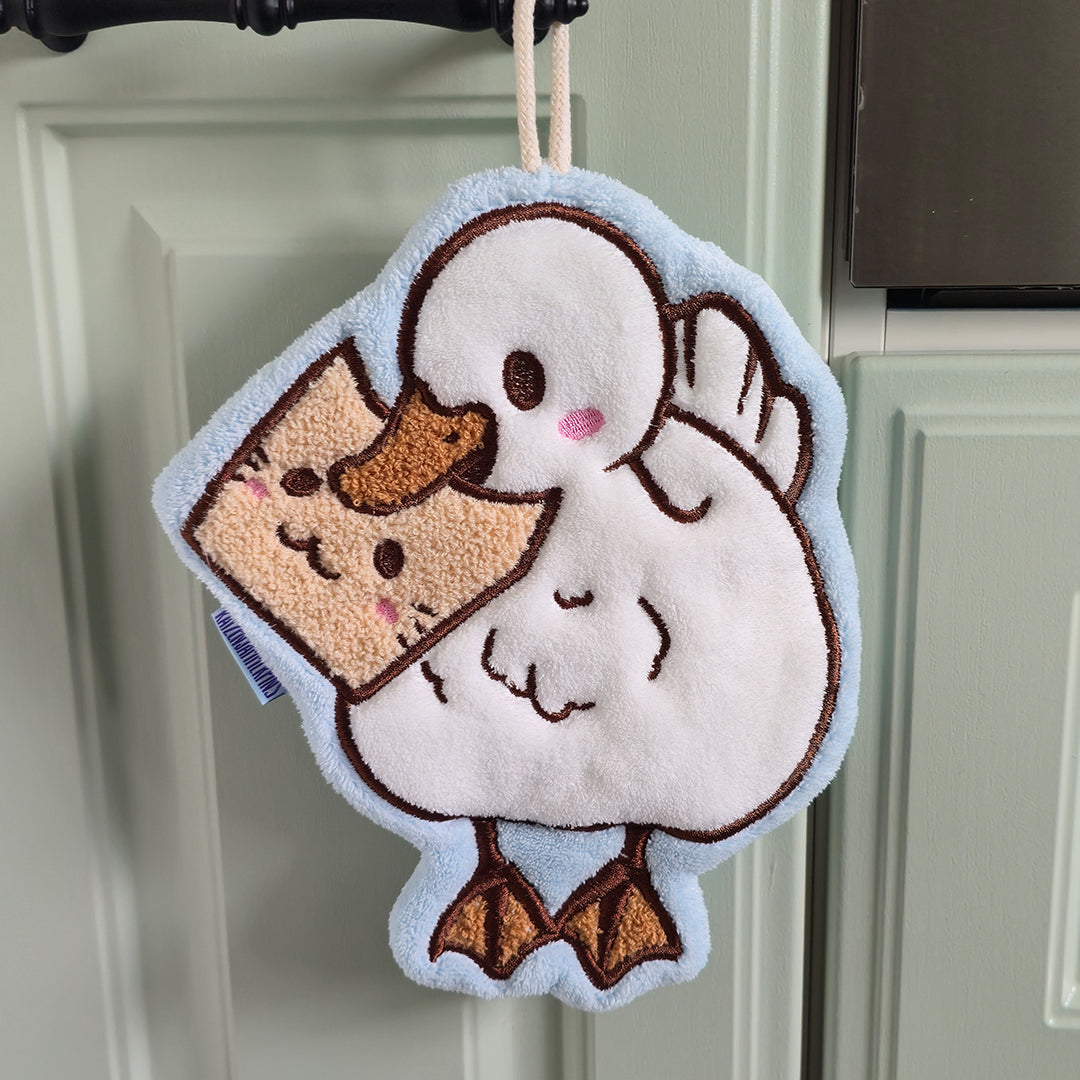 katzenjammerpins-duck-bread-handtuch-mikrofaser-ente image 2
