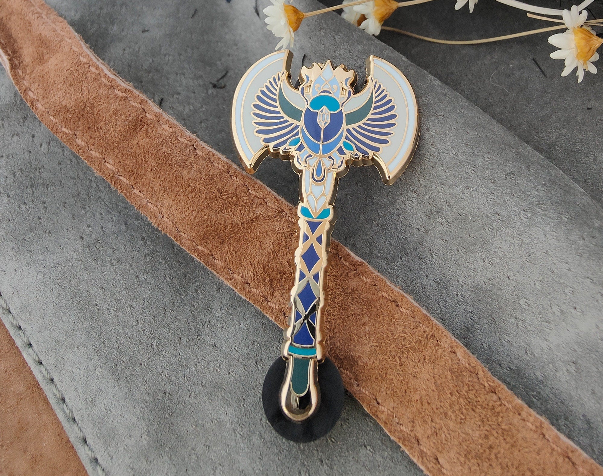 katzenjammerpins-warrior-s-axe-emaille-pin-set-2-pins image 2