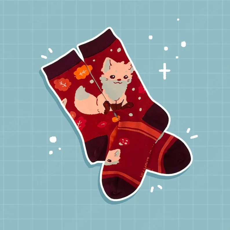 miamouz-socks-colorful-fox-socken-eu-35-39-bunt image 1