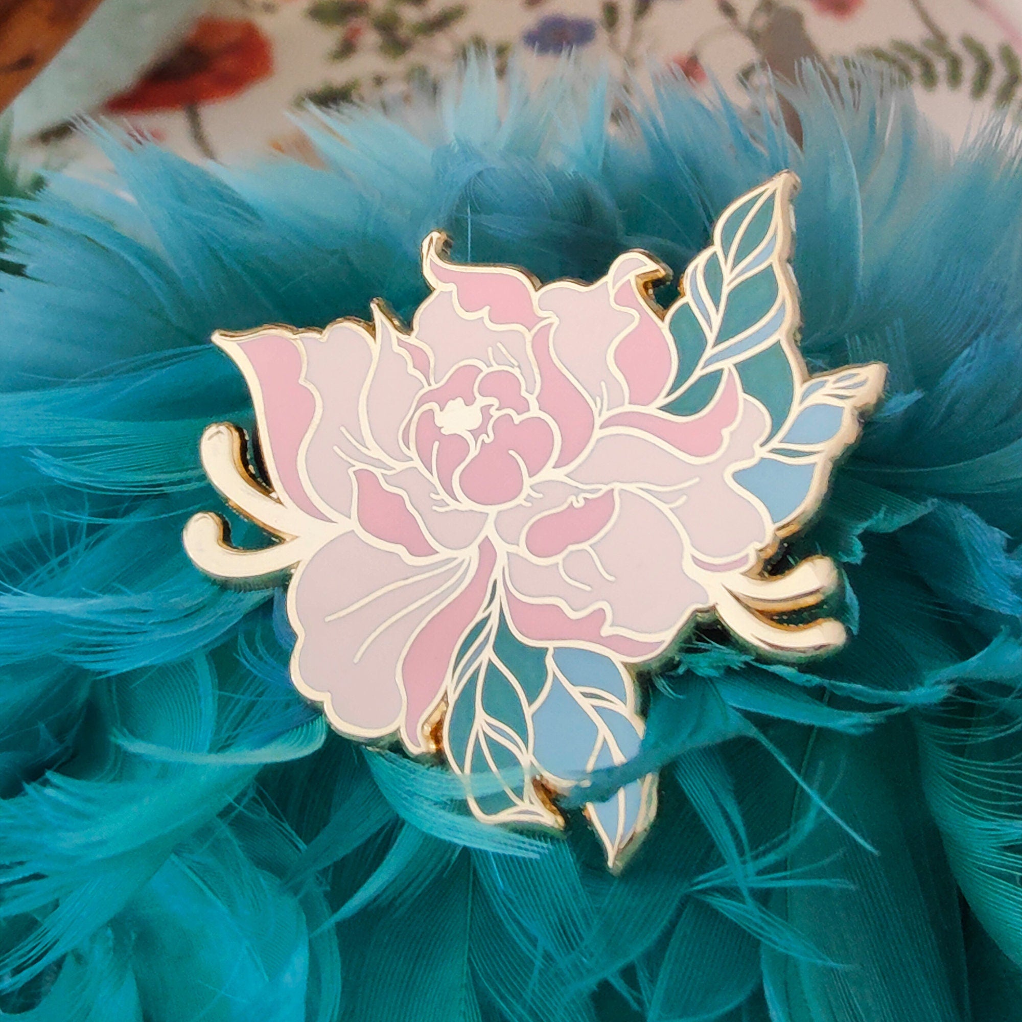 katzenjammerpins-wild-peony-emaille-pin-3er-set-gold image 2