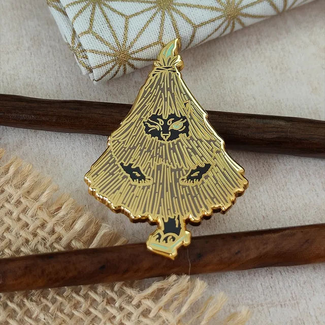 katzenjammerpins-hard-enamel-kasa-obake-pin-yokai-a-grade image 1
