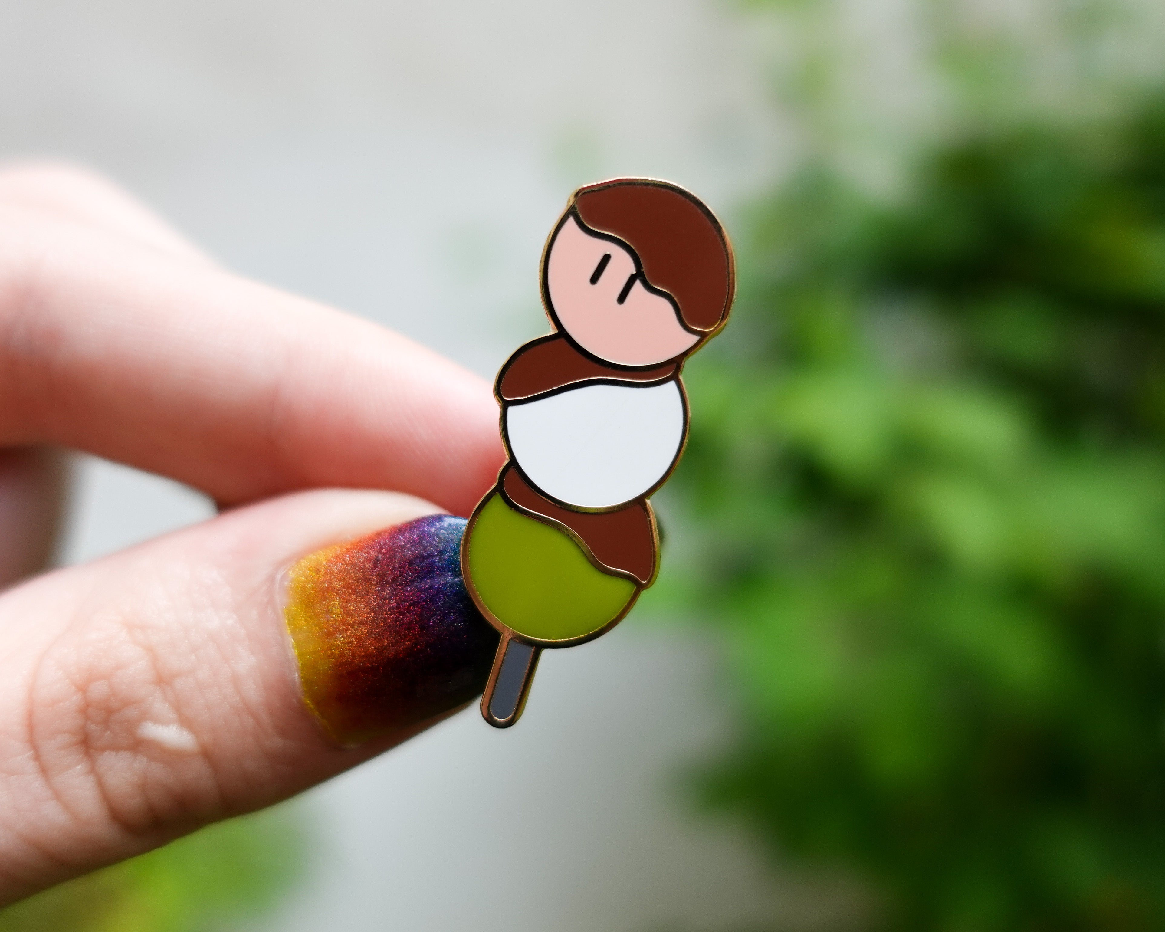 kabujiro-dango-enamel-pin-japanisch-40mm-vergoldet image 2