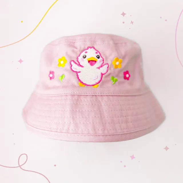 miamouz-flower-duck-bucket-hat-rosa-s-m-ente-gestickt image 1