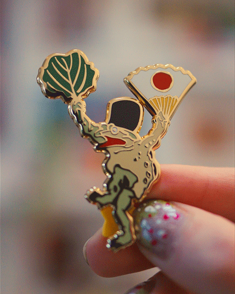 kabujiro-animal-circus-vol-1-blind-bag-emaille-pin image 5