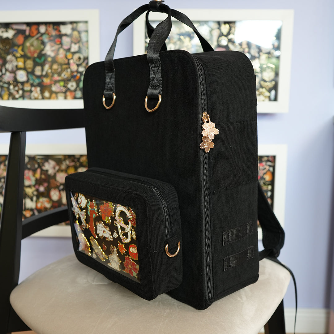 katzenjammerpins-ita-bag-backpack-rucksack-schwarz-gold image 5