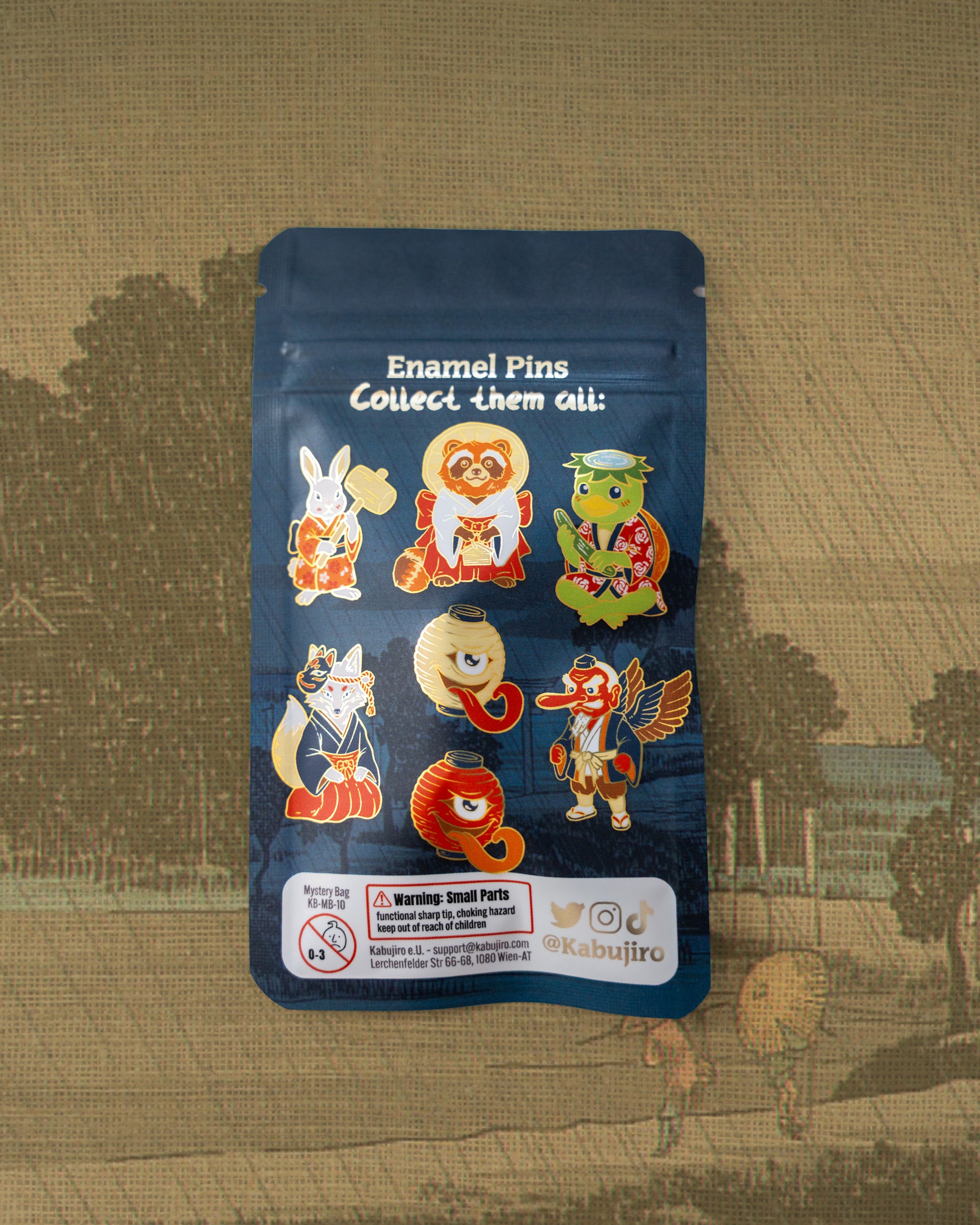 kabujiro-yokai-parade-emaille-pin-blind-bag image 2