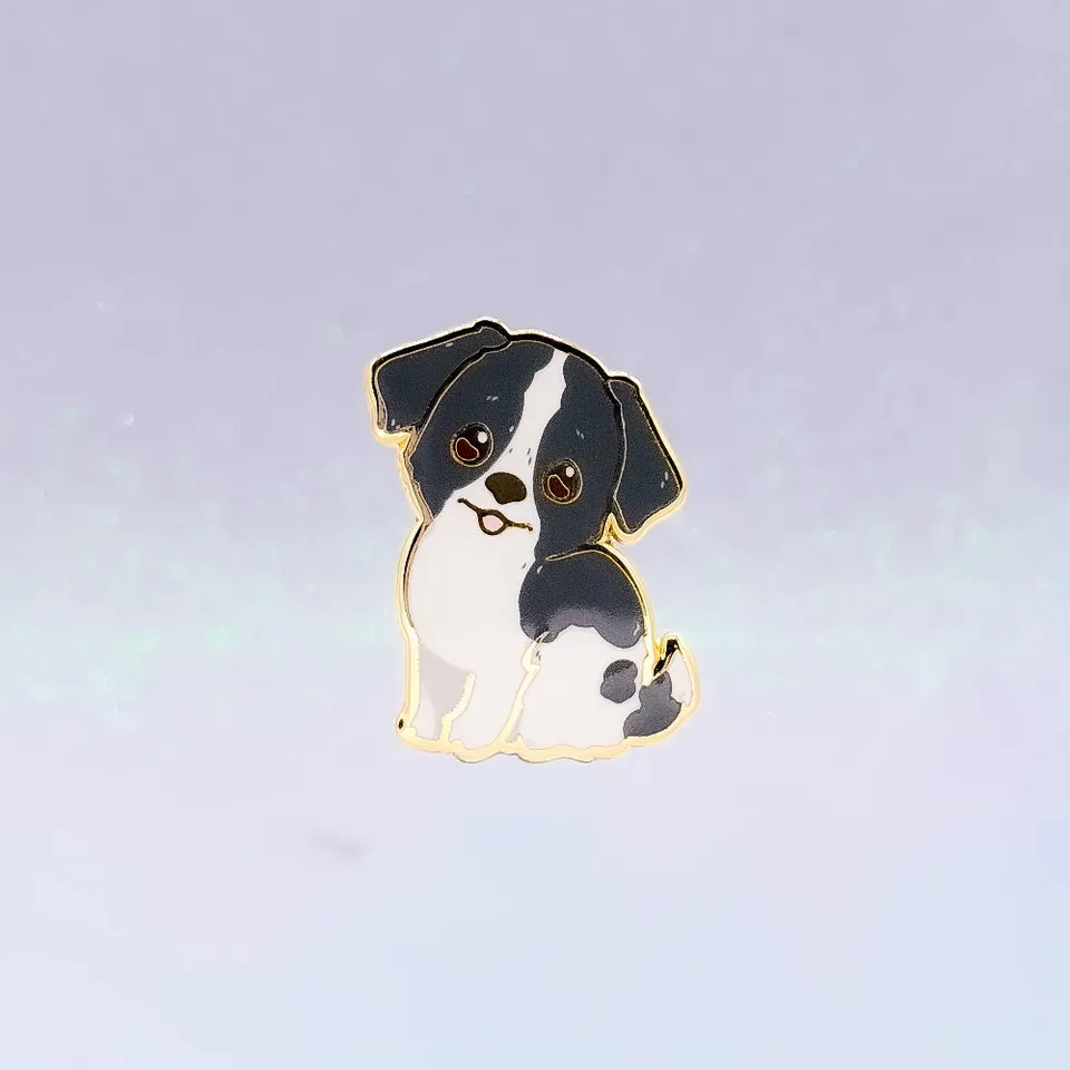 miamouz-american-foxhound-emaille-pin-mix-normal image 1