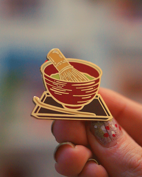 kabujiro-matcha-mystery-vol-2-emaille-pin-blind-bag image 7