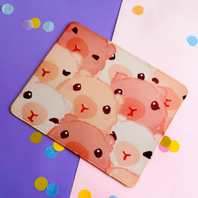 miamouz-mouse-pads-capybara-mauspad-30x25-cm-kawaii image 1