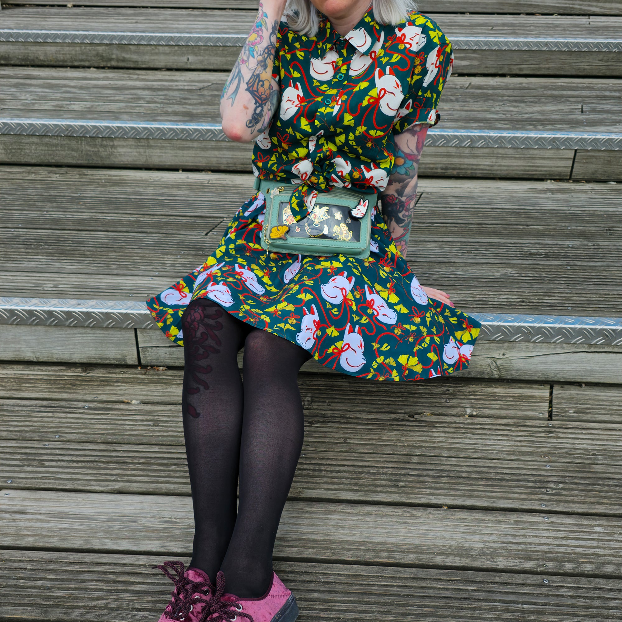 katzenjammerpins-ginkgo-kitsune-hemd-baumwolle-xxs-3xl image 6