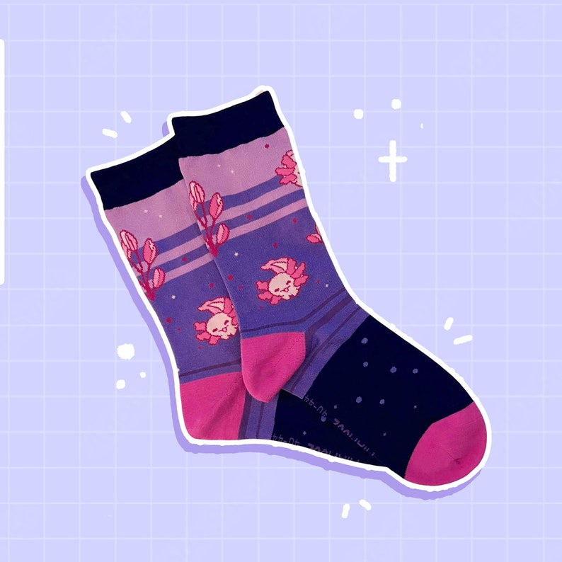 miamouz-axolotl-socken-bunt-baumwolle-eu-40-44-1-paar image 1