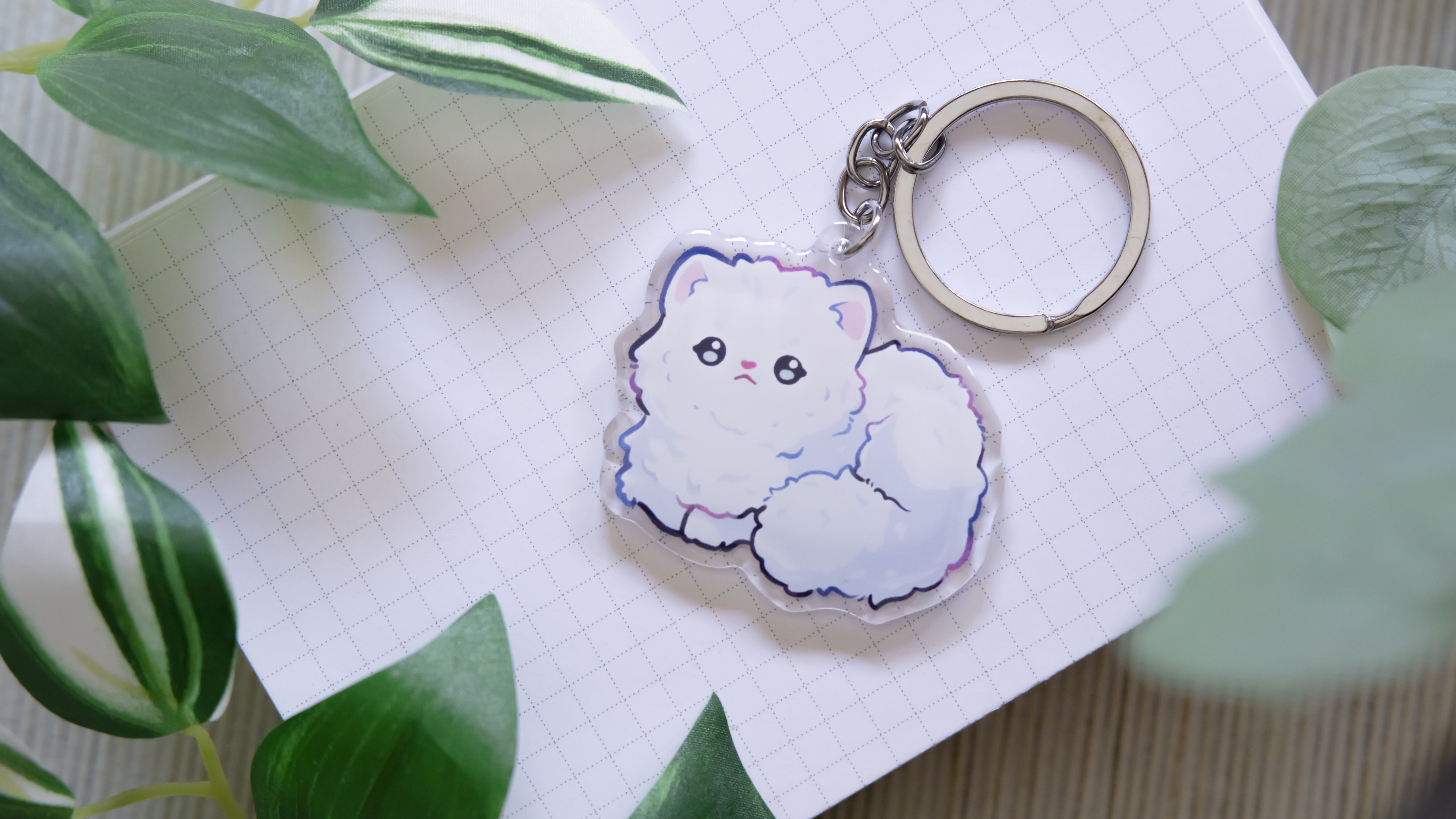 miamouz-persian-cat-schl-sselanh-nger-wei-acryl-5cm image 2