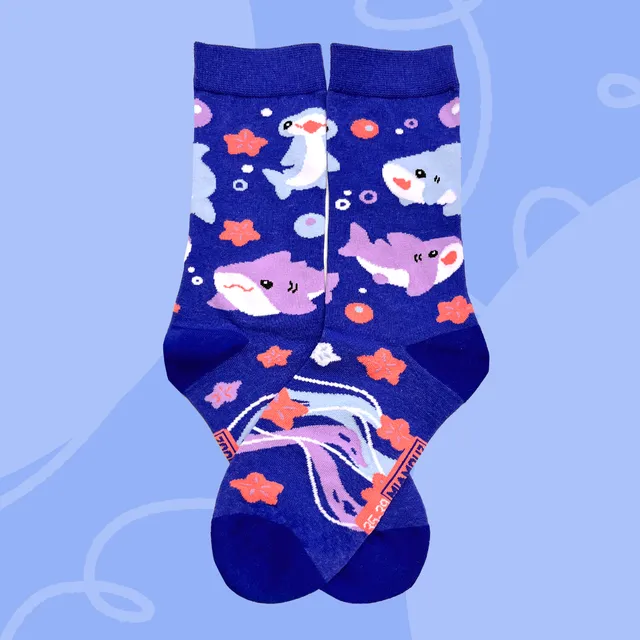 miamouz-shark-socks-hai-socken-eu-35-39-pastell-baumwolle image 1