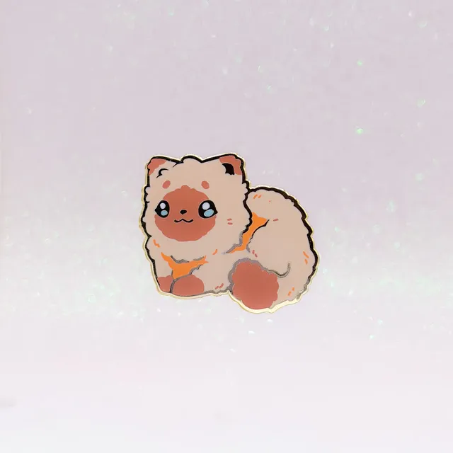 miamouz-ragdoll-cat-emaille-pin-seal-point image 1