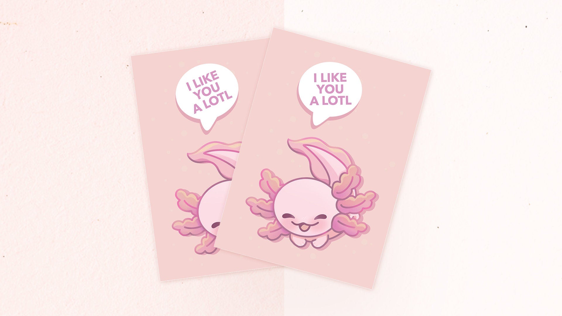 miamouz-i-like-you-a-lotl-postkarte-a6-axolotl image 2