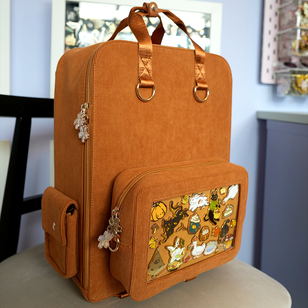 katzenjammerpins-mustard-ita-bag-rucksack-silber-31-cm image 8