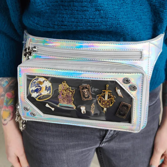 katzenjammerpins-ita-bag-bauchtasche-holo-fenster image 1