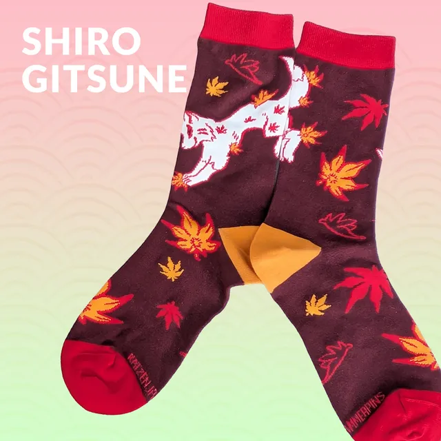 katzenjammerpins-shiro-gitsune-art-socken-38-47 image 1