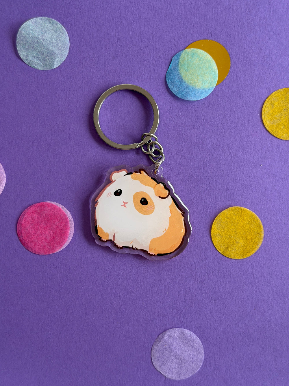 miamouz-meerschweinchen-acryl-schl-sselanh-nger-albino-5cm image 6