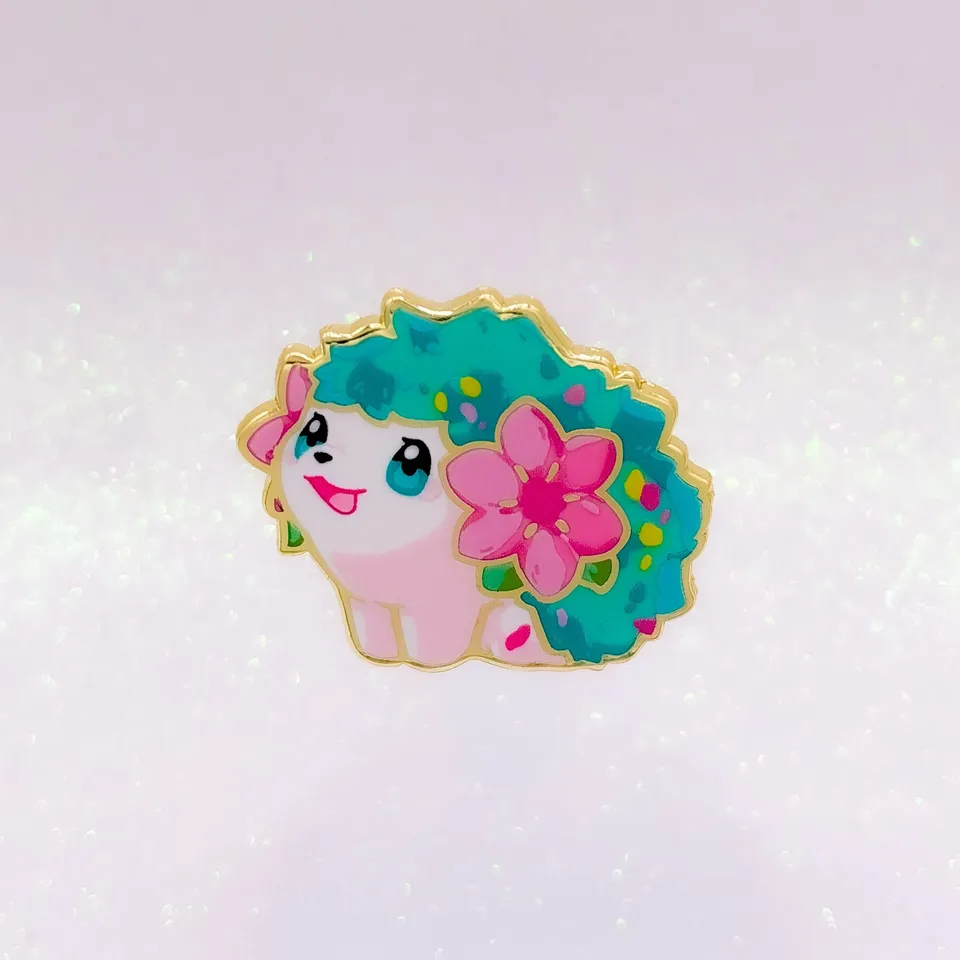 miamouz-blooming-hedgehog-enamel-pin-492-gl-nzend image 1