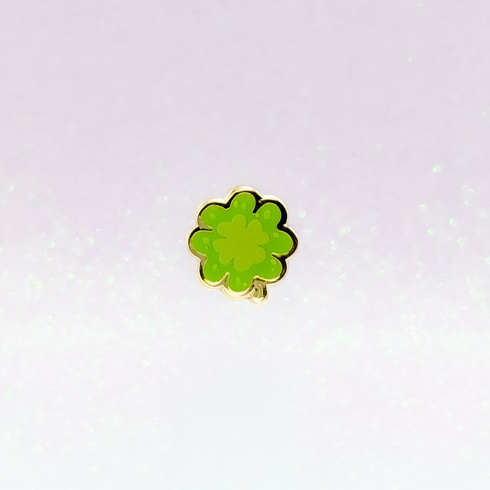 miamouz-lucky-clover-mini-emaille-pin-kleeblatt image 1
