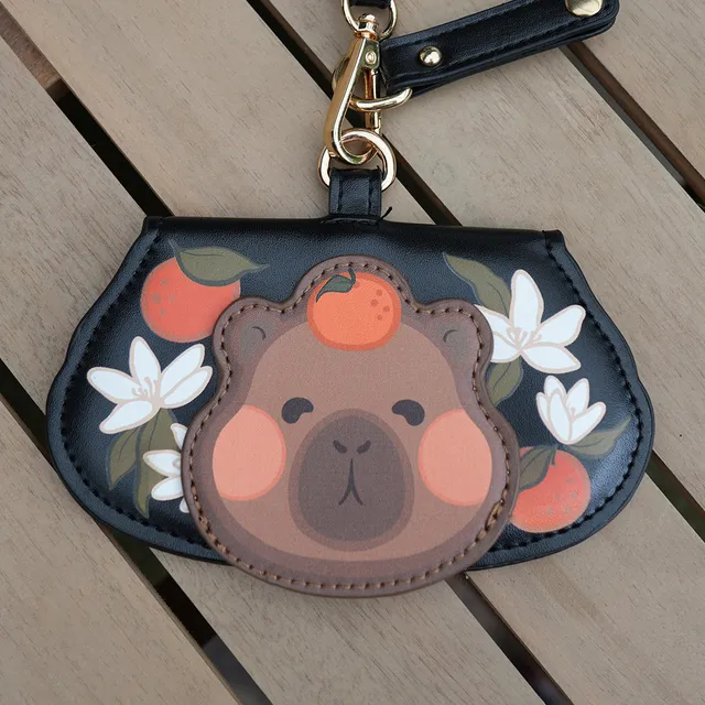 katzenjammerpins-capybara-gh241-12-brillenhalter-schwarz-standard image 1