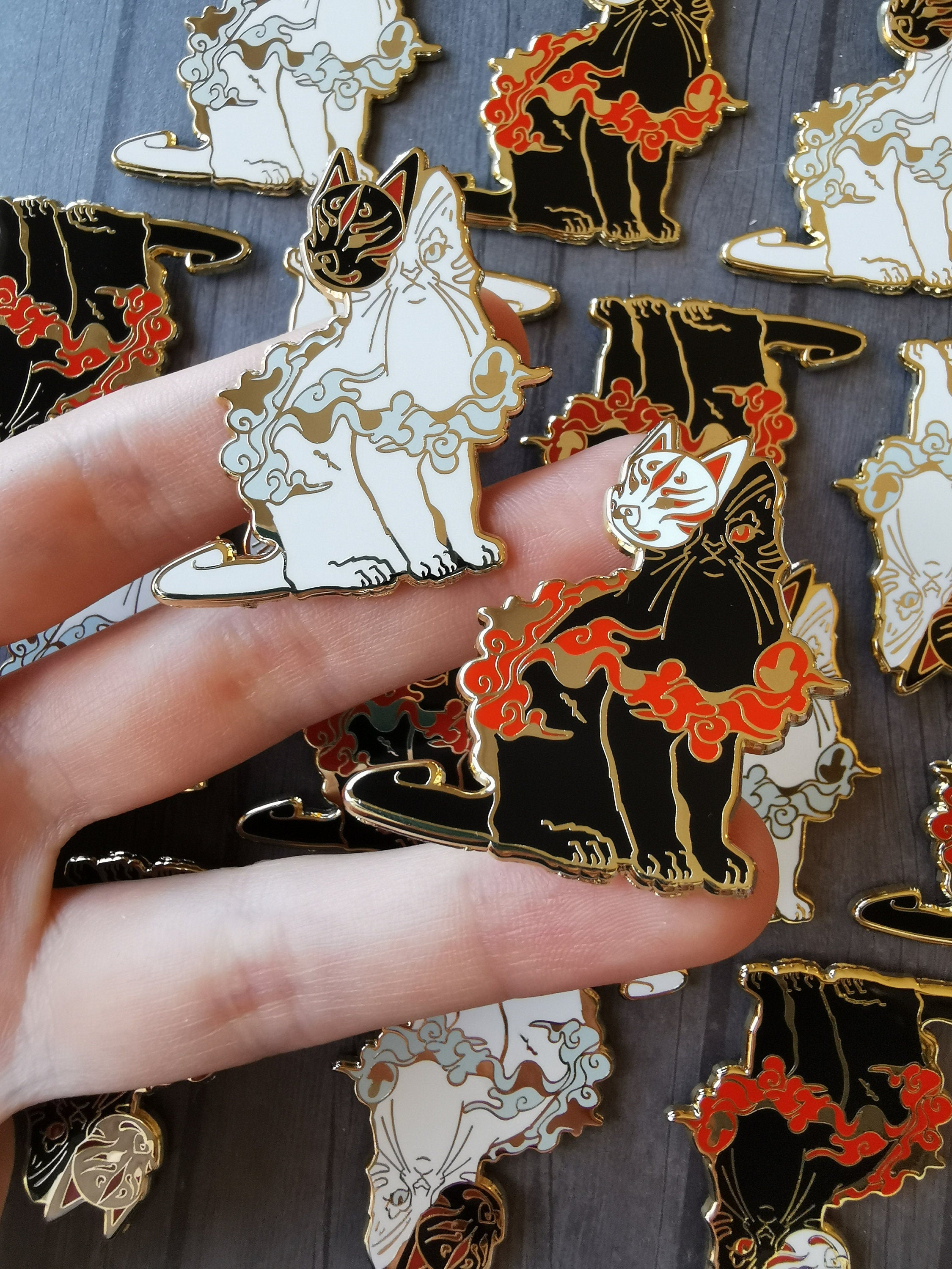 katzenjammerpins-catsune-ninja-cat-emaille-pin-moonlight image 3