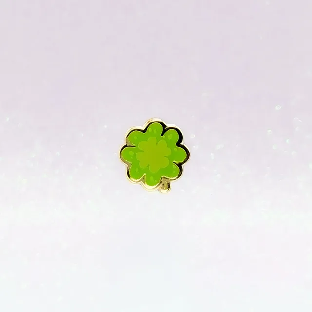 miamouz-lucky-clover-mini-emaille-pin-kleeblatt image 1