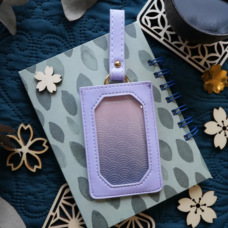 katzenjammerpins-card-holder-purple-kartenhalter-lila-ita-bag image 1