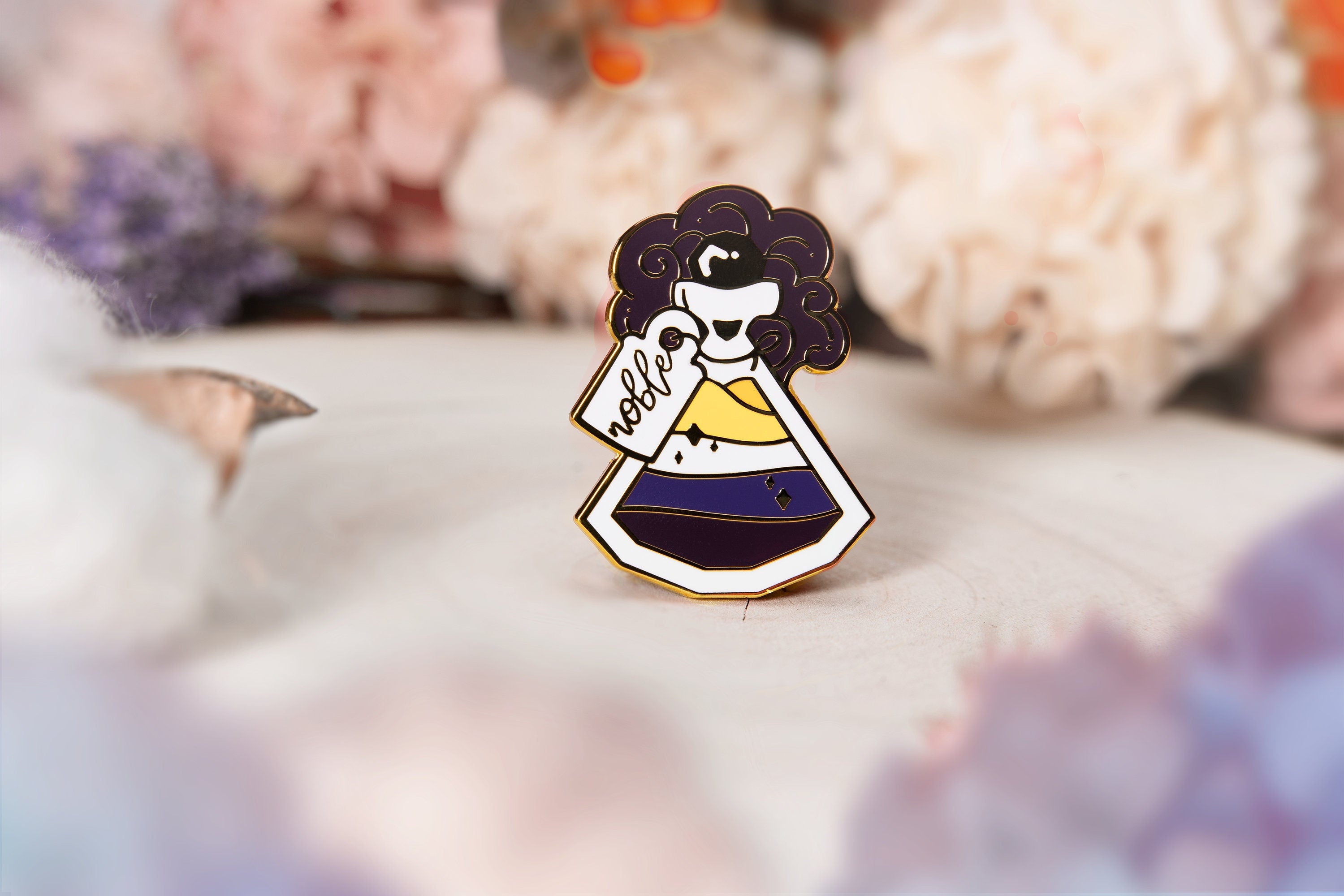 miamouz-pride-potion-nonbinary-flag-enamel-pin-gold-26mm image 2