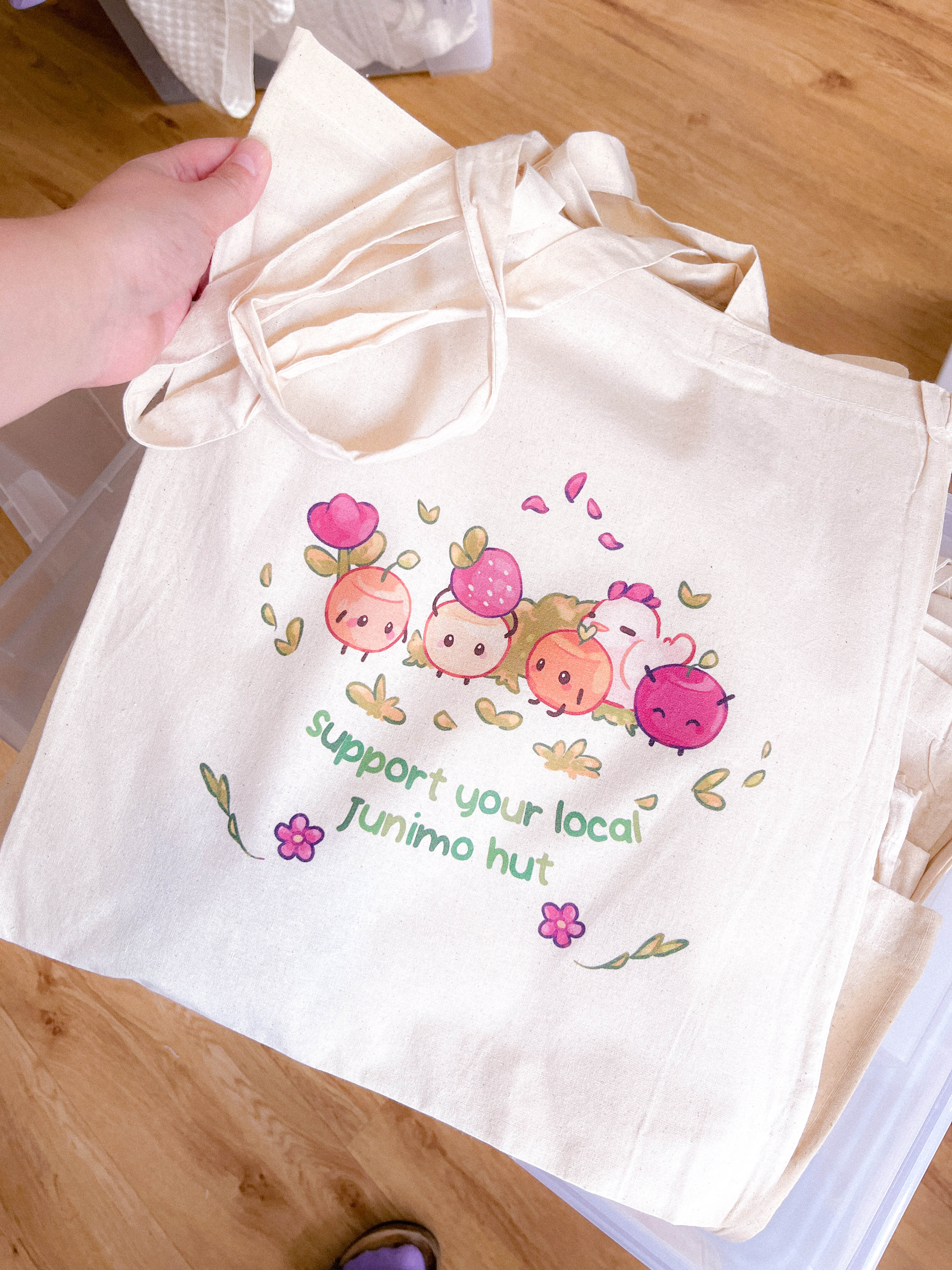 miamouz-junimo-hut-tote-bag-stoffbeutel-beige-normal image 2