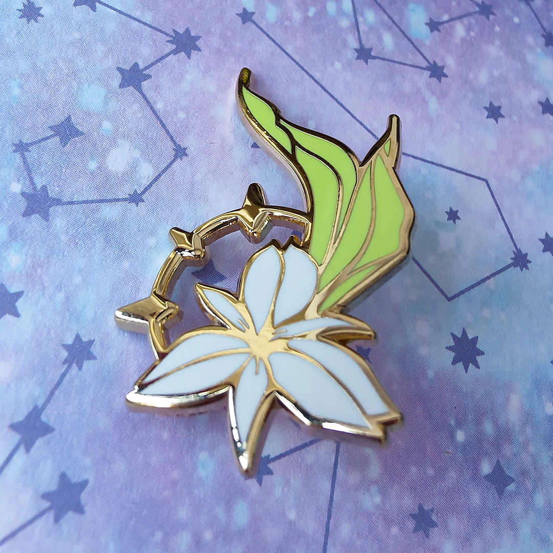 katzenjammerpins-hard-enamel-pins-venti-s-flower-pin-genshin image 2