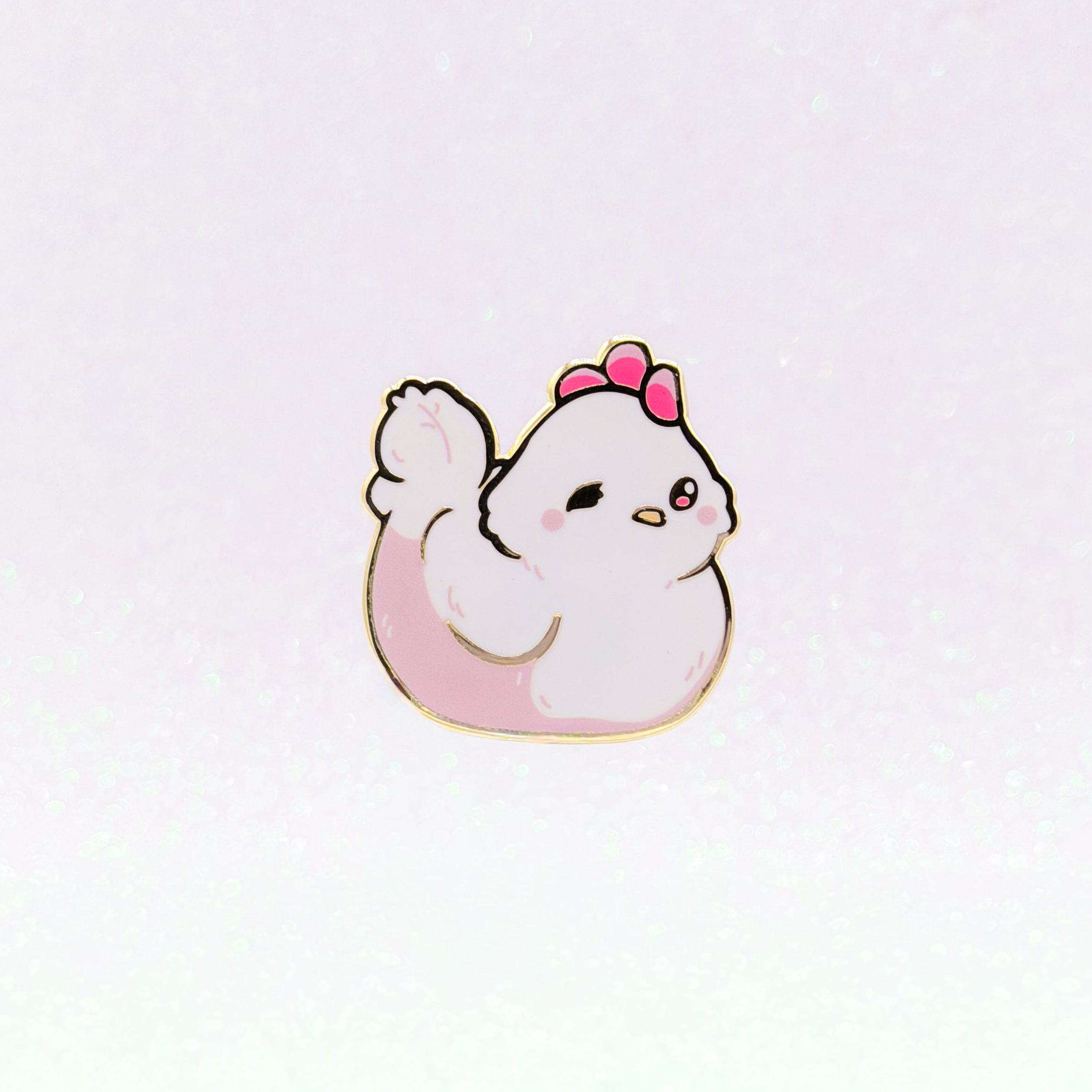 miamouz-enamel-pins-white-chicken-emaille-pin-huhn-29mm image 1
